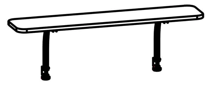 Elegant Desk Shelf 8786 Series "Gala