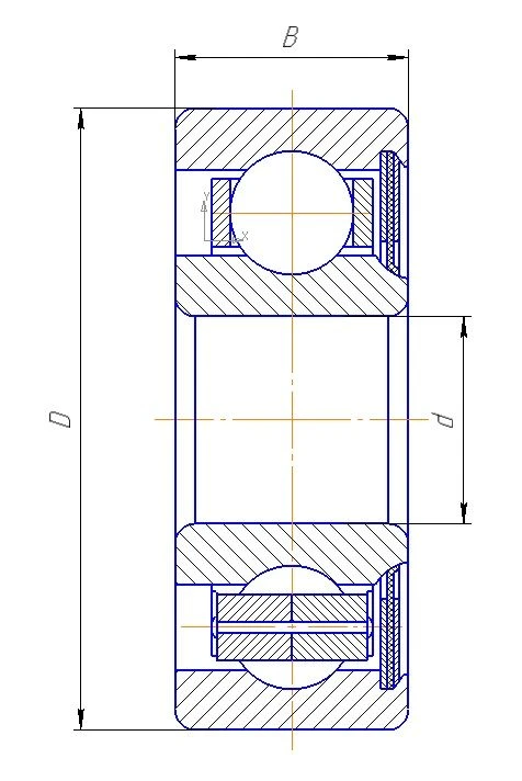 Bearing 75-160205E-ETU 100/3