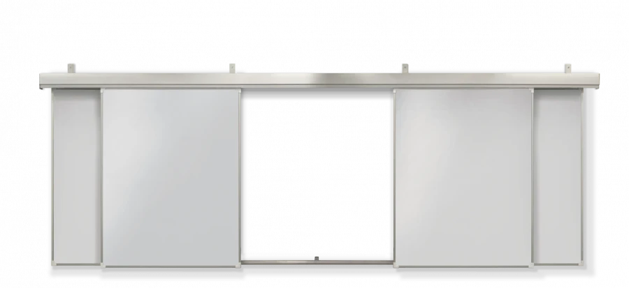 Sliding Rail System for Magnetic Whiteboards "Segment