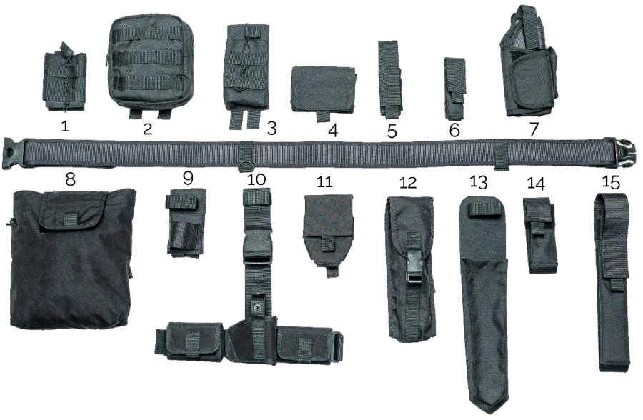Heavy-Duty Load-Bearing Belt for Pouches