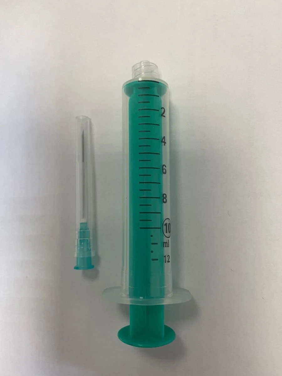 Sterile Single-Use Injection Syringe 10 ml Luer Lock with or without Needle