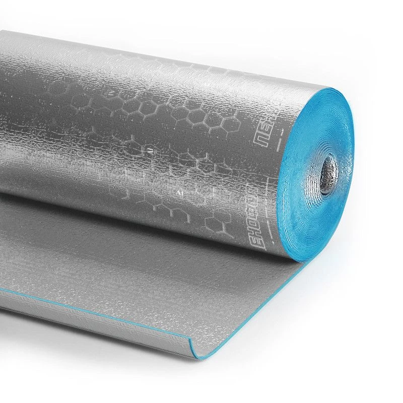 Insulating Foam Roll Type B with Aluminum Foil Protection