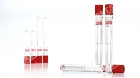 Vacuum Blood Collection Tube for Venous Blood "ZDRAVMEDTECH" with Coagulation Activator, 16x100 mm