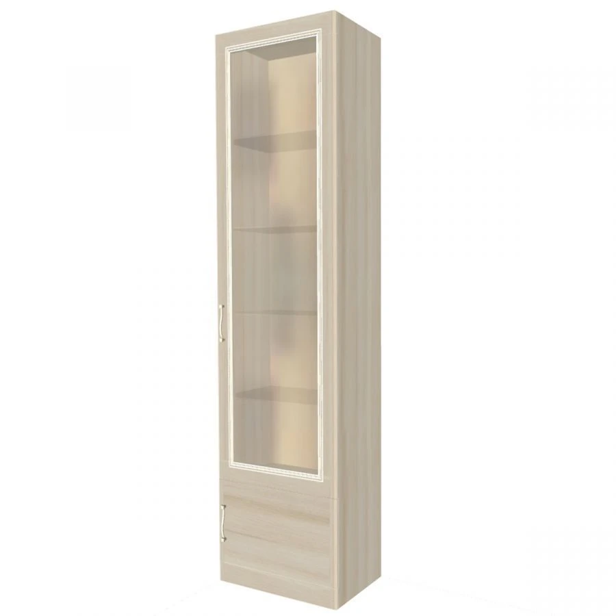 Closed Cabinet with Glass Door - Model ШП-3 by Edelwood
