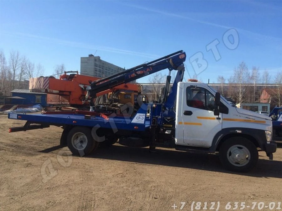 Tow Truck with Crane Manipulator Installation (KMU) ANT 47122G