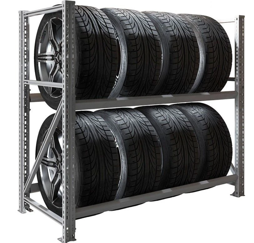 MS PRO Static Rack for Storing 8 Wheels 1200x1353x606
