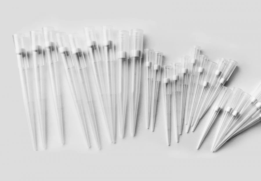 Polymer Pipette Tips for Laboratory Analyzers (10 µl, 100 µl)