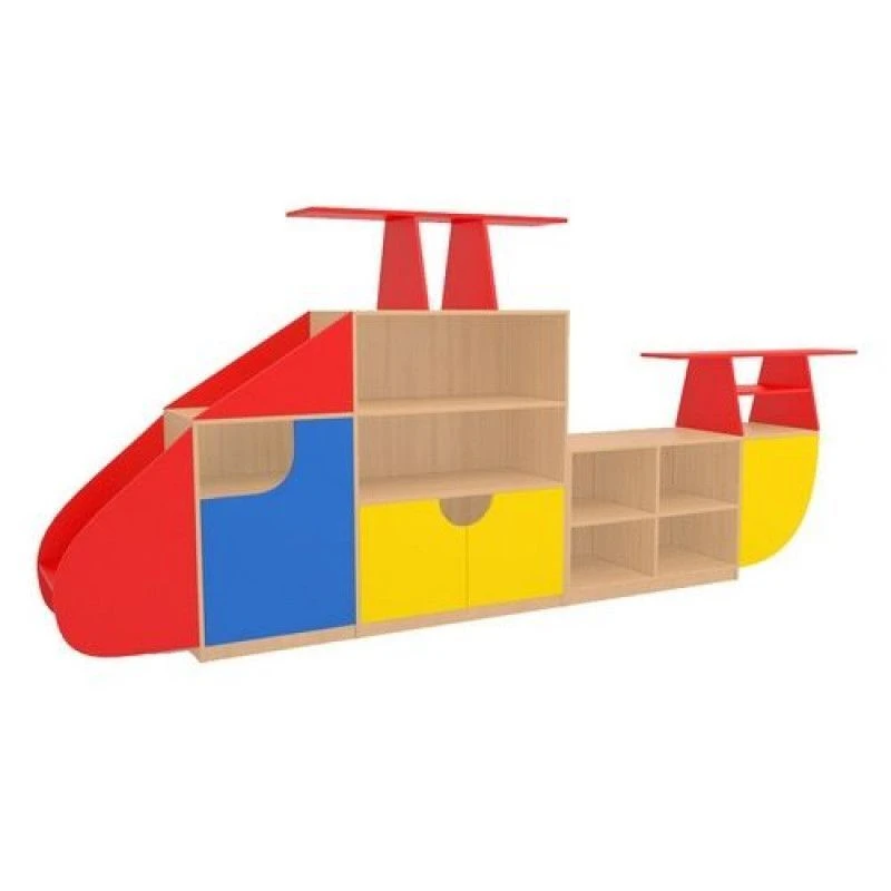 Helicopter Toy Wall Storage Unit, Model 50046-083