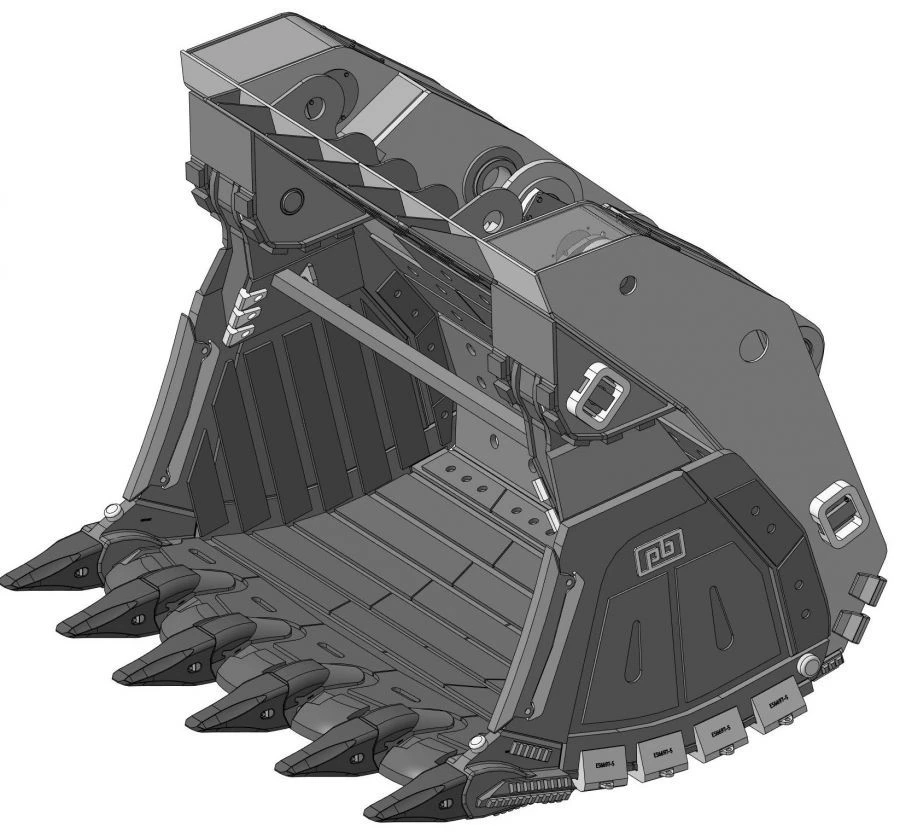 Ковш с донной разгрузкой FS-11-T1-GS-JHX1