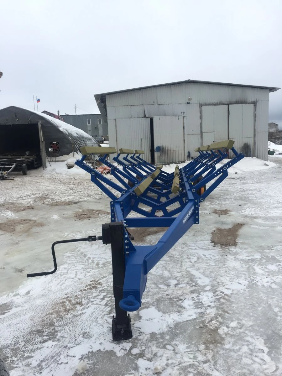 Heavy-Duty Car Trailer 83693H with Pneumatic or Leaf Suspension