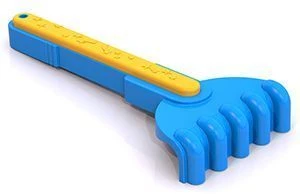 Colorful Sand Rake for Kids Playtime