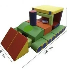 Bulldozer Building Set - Durable Foam Construction Toy