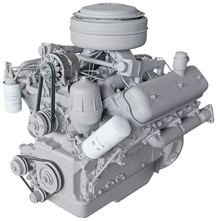 6-Cylinder Diesel Engine ЯМЗ-236М2 with Modifications