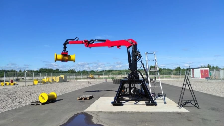 Hydraulic Loading Crane VM10-74M for Scrap Handling