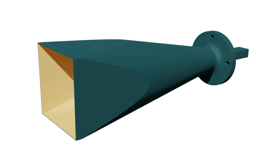 Measuring Horn Antenna for Antenna Measurements with Compact Design P6-74