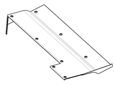 Right Lower Panel for Tram Cars S.15-31.10.501