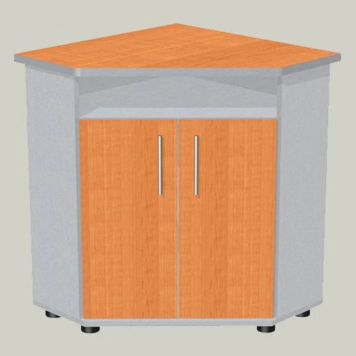 Two-Door Corner Cabinet with Niche Model TU-5