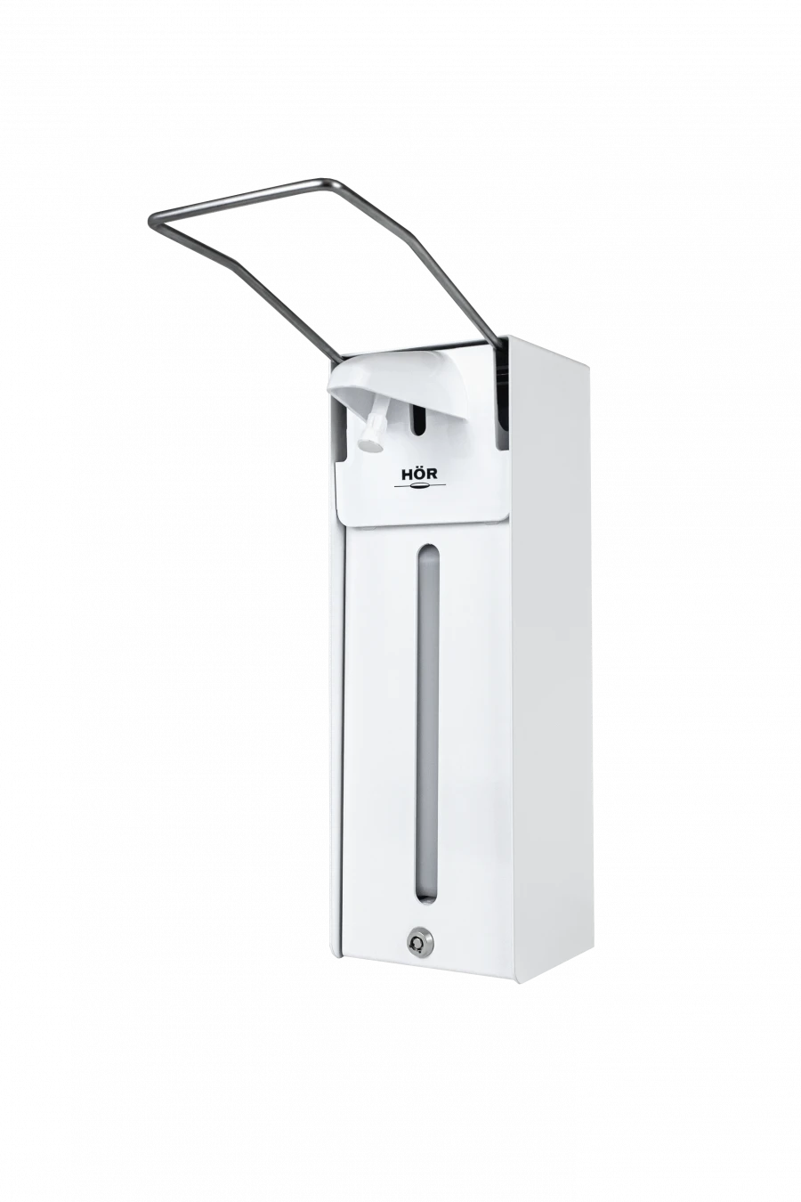 Metal Anti-Vandal Elbow Dispenser with Lock HOR-D-030A