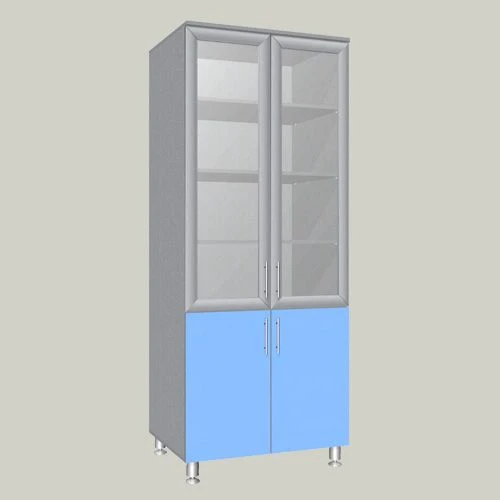 General Purpose Cabinet with Two Glass Doors MSHGR-3