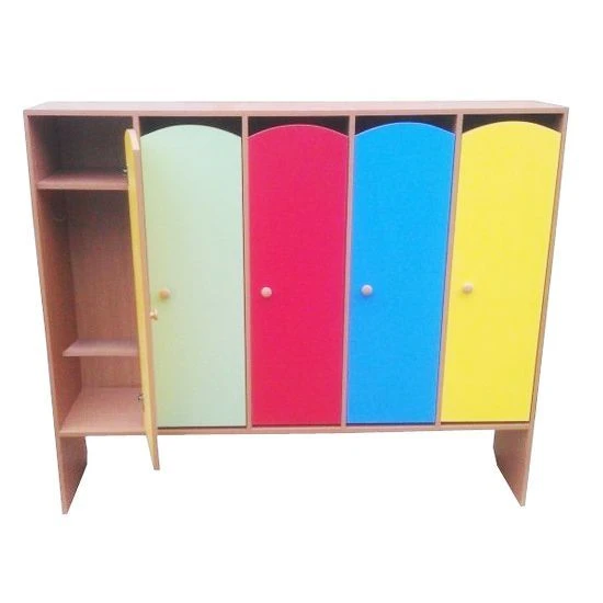 Children's Wardrobe with PVC Edging, Laminated Particleboard