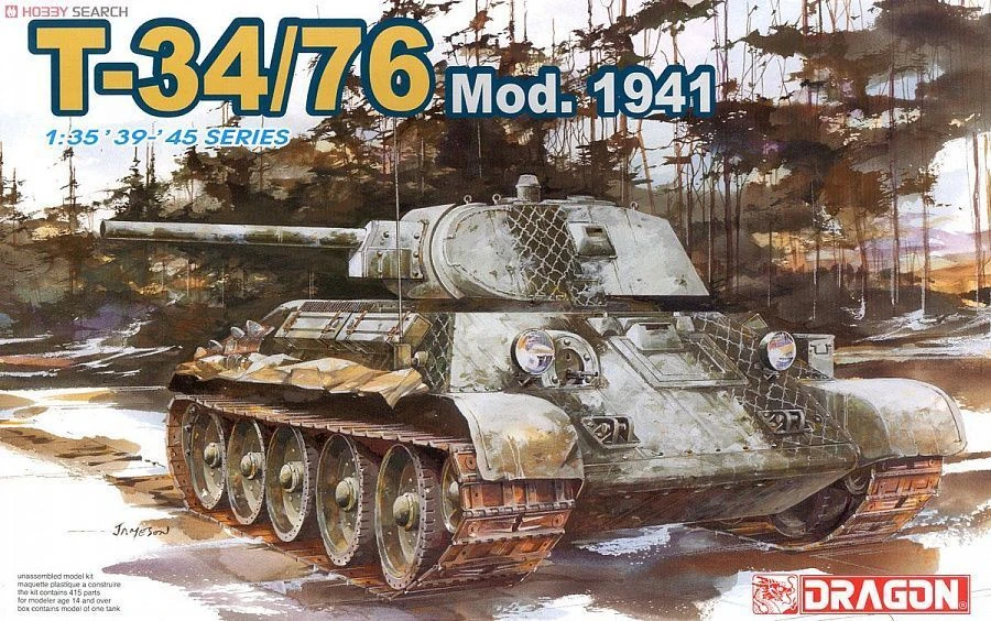 T-34/76 Mod.1941 Tank Assembly Model