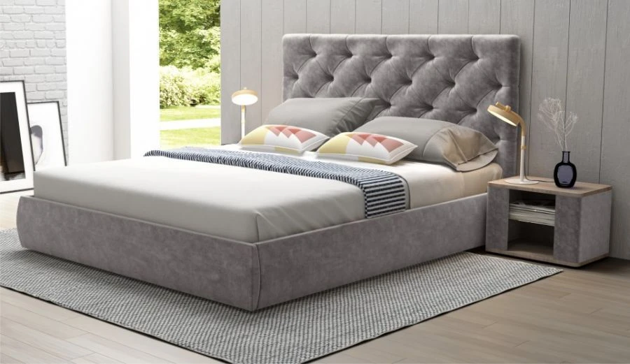 Customizable Adult Bed with MDF/Chipboard Frame