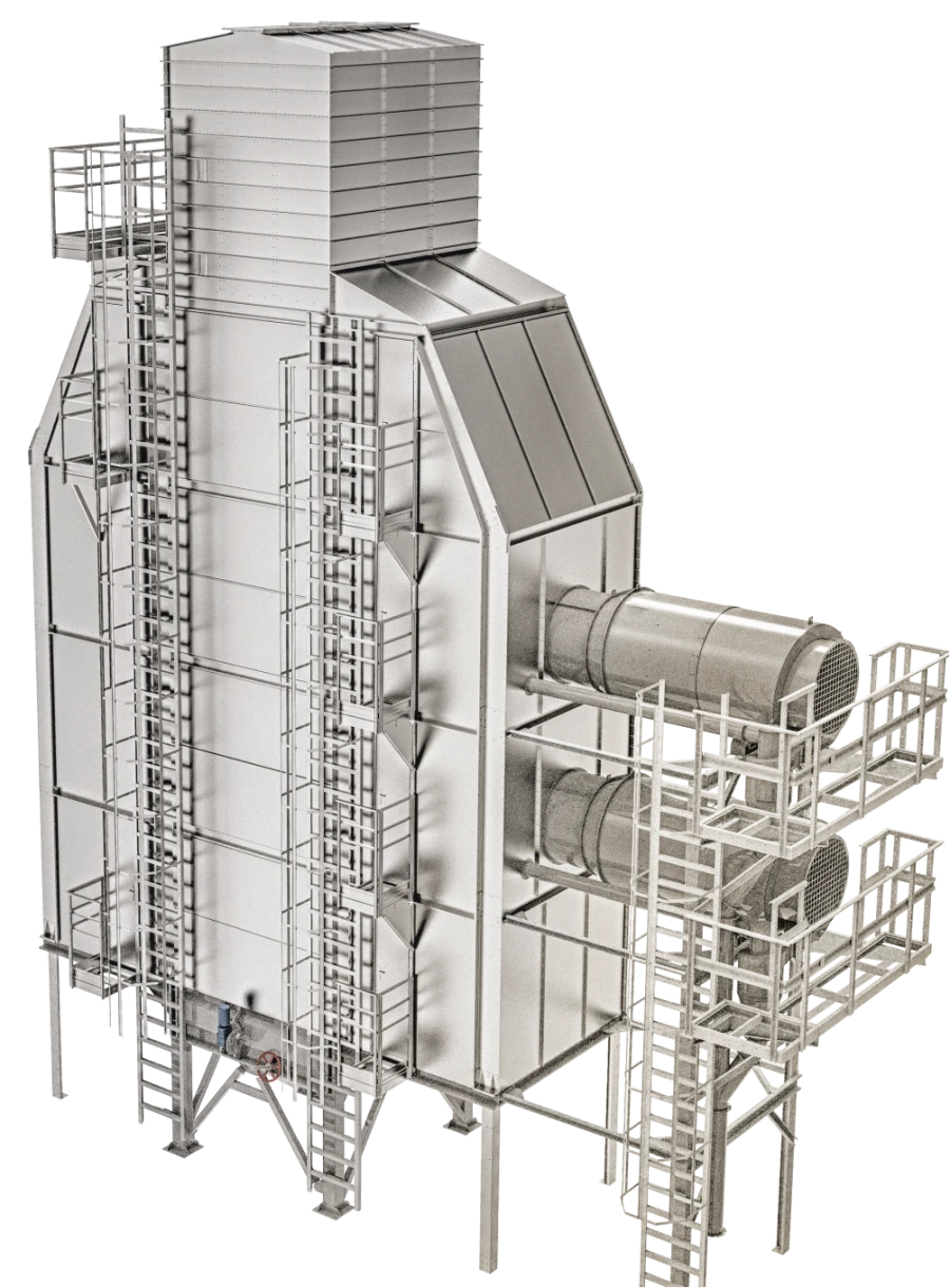 Modular Grain Dryer FLATUM for Efficient Drying