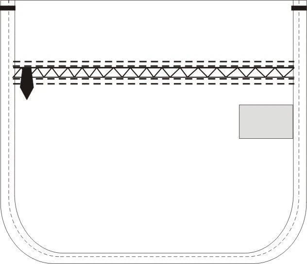 Cleanroom Bag for Autoclaving 40x40 cm - LIDWELL