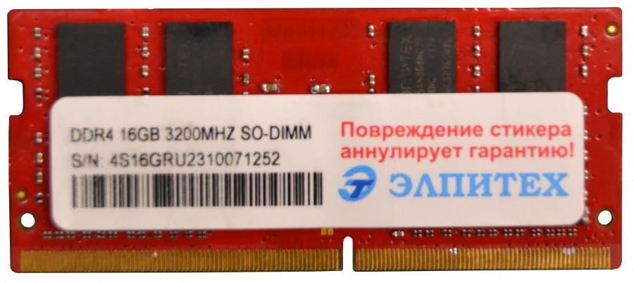 DDR4 16GB SODIMM Memory Module ET417-P