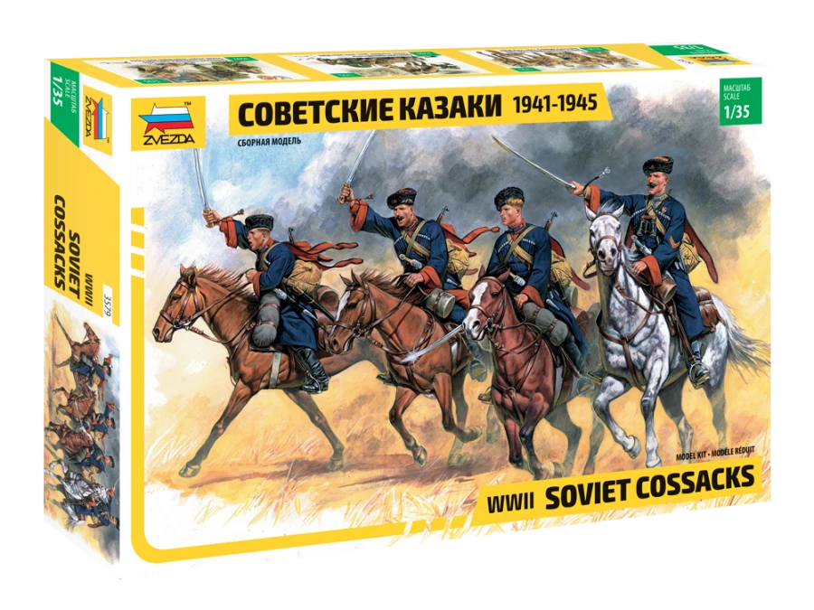 Soviet Cossacks Model Kit 1941-1945