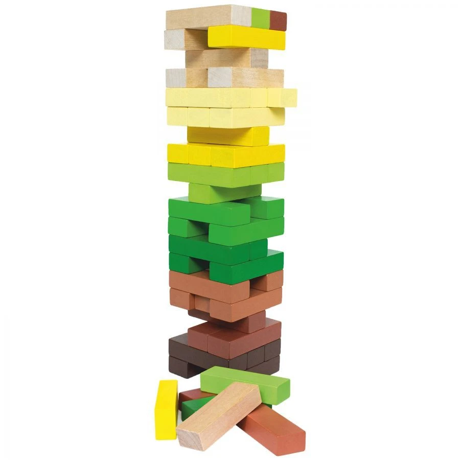 Logic Game Set "Forest Tower" (54 Pieces) Model 1-96