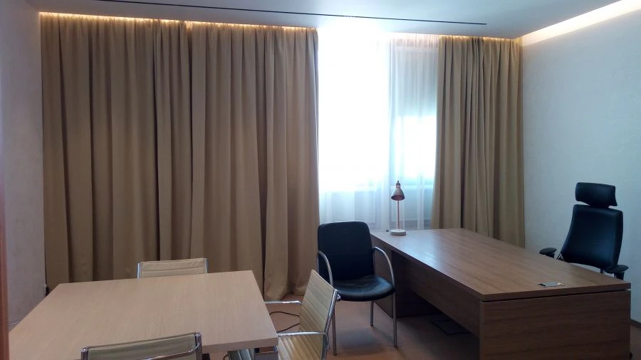 Custom Curtains with Hook Tape for Easy Hanging