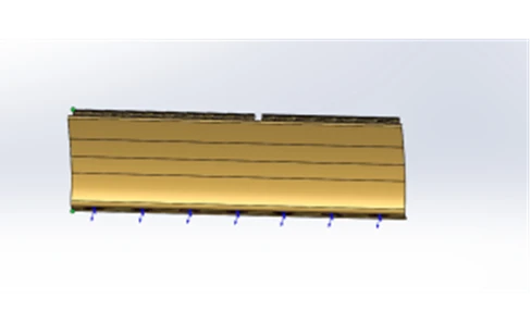 Ceiling Panel Made of Polyester Fiberglass for Vehicles - 5299-5702015