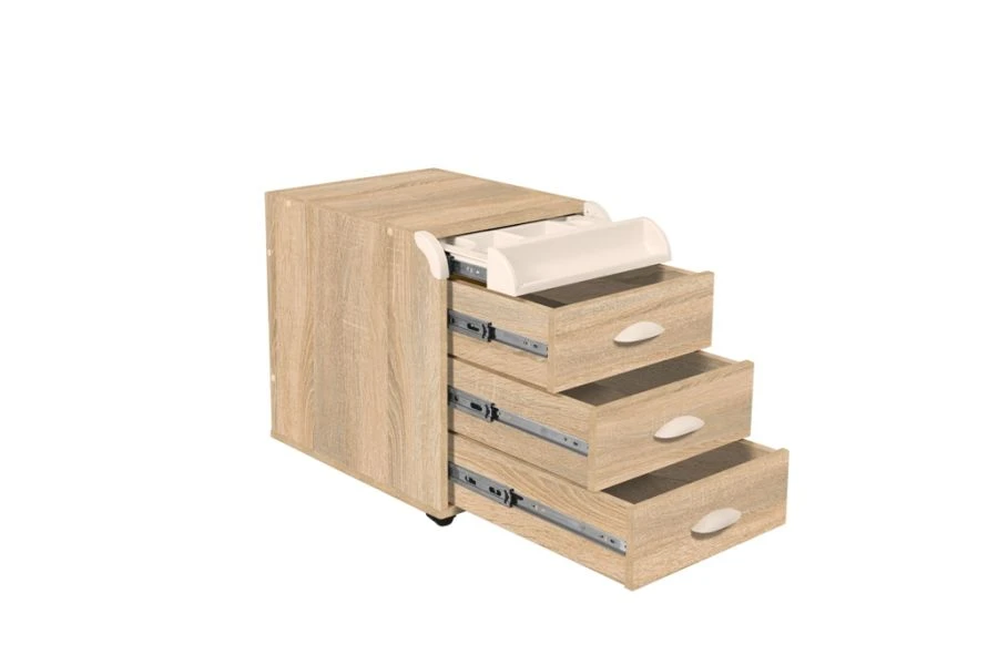 Mobile Cabinet for School and Office Supplies, Model TUV.06