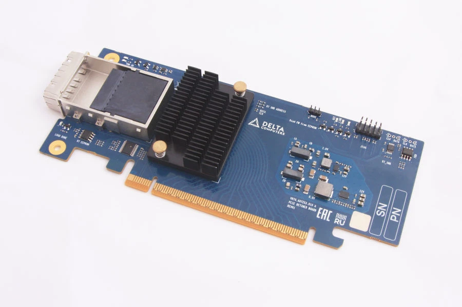 PCIe Gen 5 Retimer Card for Enhanced Server Functionality (ВРТГ.467149.005)