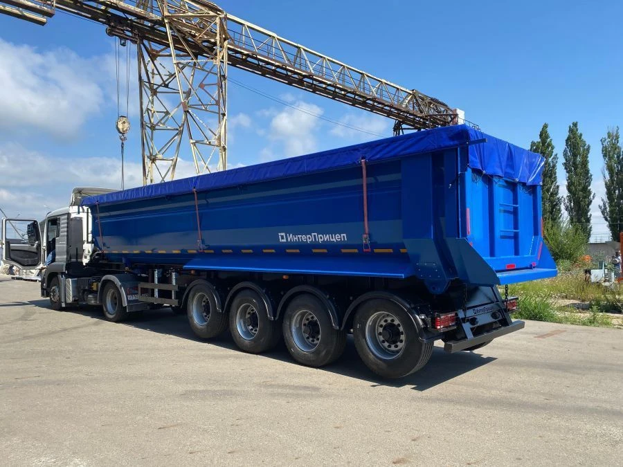 Semi-Trailer Dump Truck with Rear Discharge Type 85337, Modification 853372