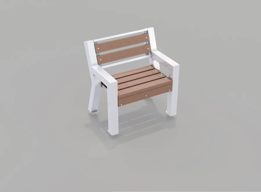 Modern Mini Park Bench for Urban Spaces