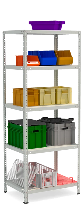 Reinforced Metal Shelving Rack STF Model 755-1.8