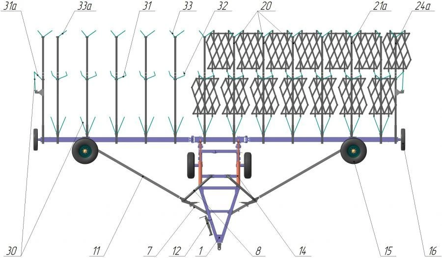 Universal Soil Tillage Aggregator UPA-BZ-13-2
