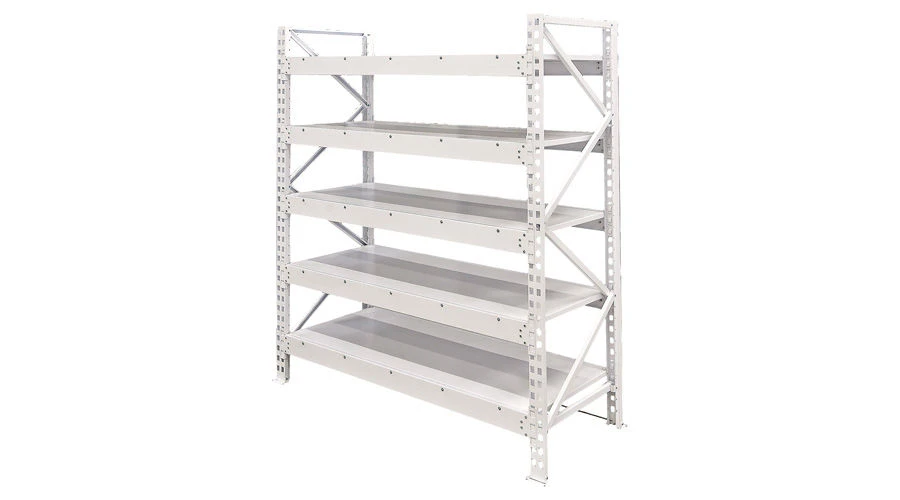 Quick-Assembly Shelving Unit for Warehouse and Archive Storage