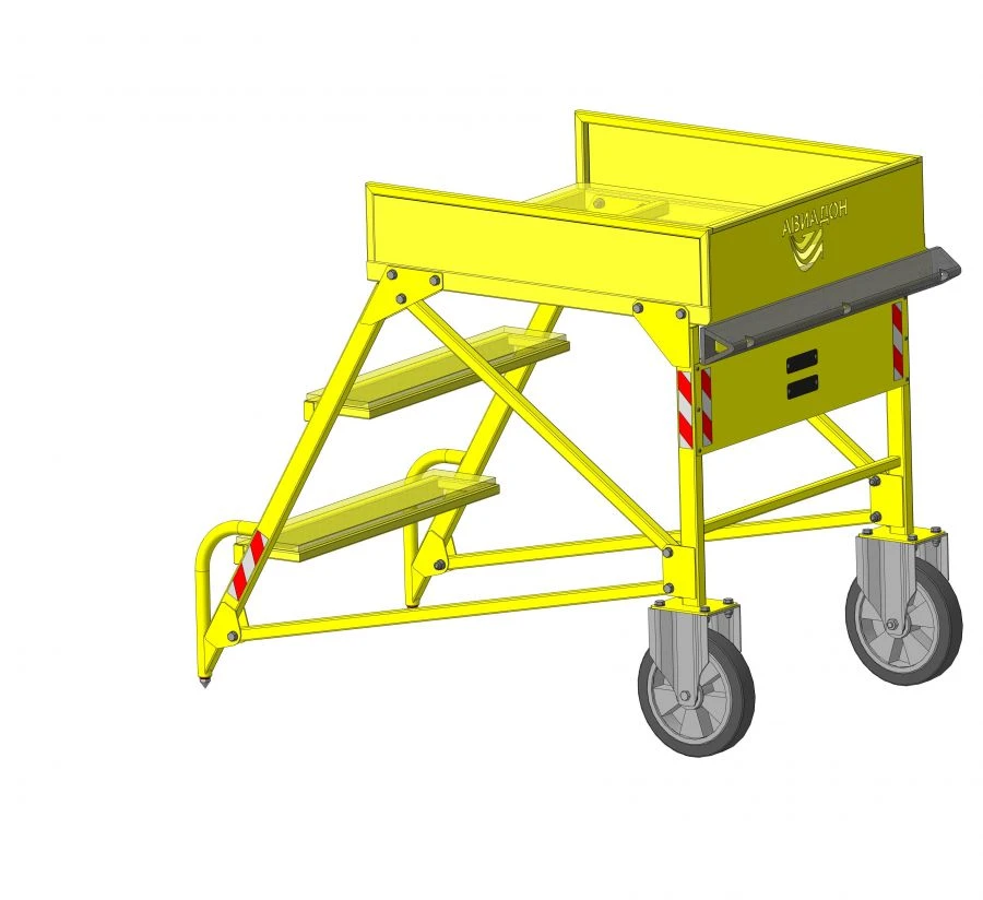 Aviation Ladder for Aircraft Maintenance AS-0.9-2