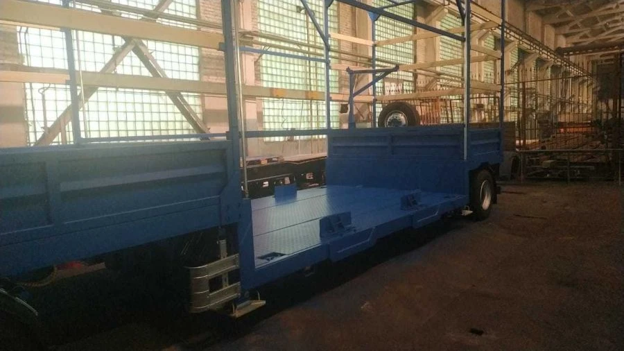 SAV 83432RE Trailer with Pneumatic Suspension