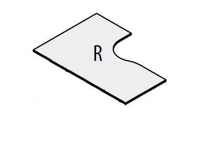 Ergonomic Office Tabletop - Agat Furniture Set