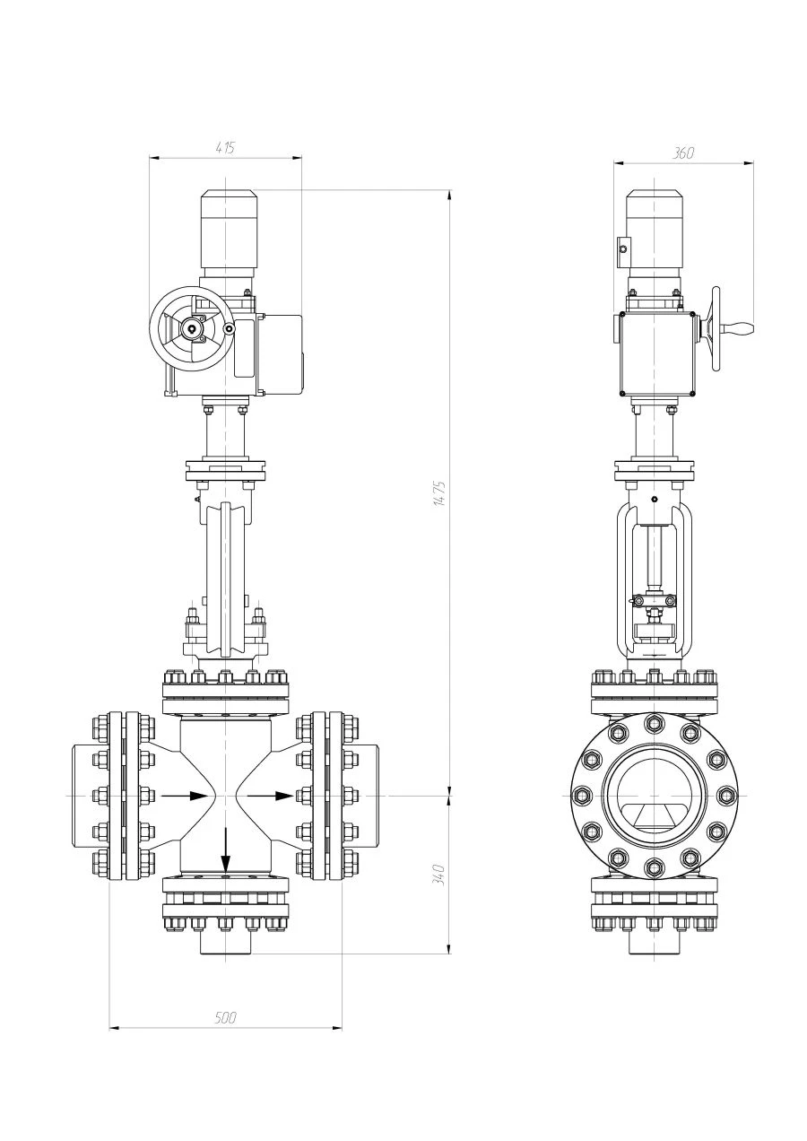 Control Valves Series S.KR, Type S.KRT