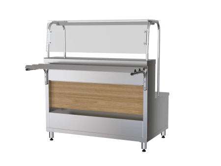 Soup Display Counter PMPЭ11-02 with Decorative Front Lighting