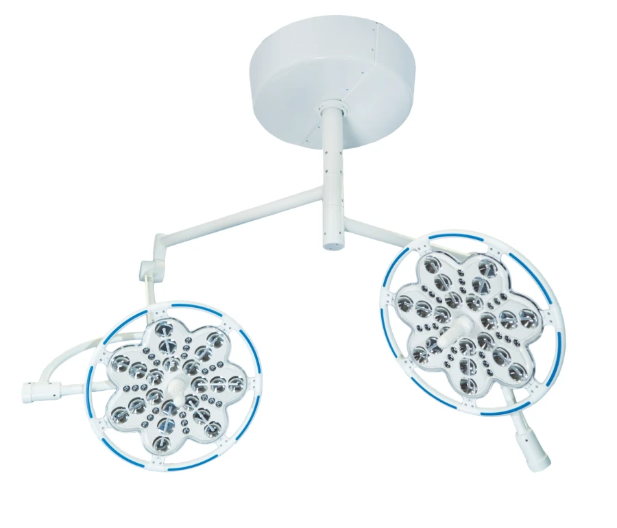 Surgical Ceiling Light with Emergency Power, Adjustable Dual Block "EMALLED 300/300