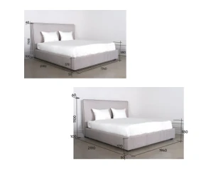 Bed without lifting mechanism Type IV