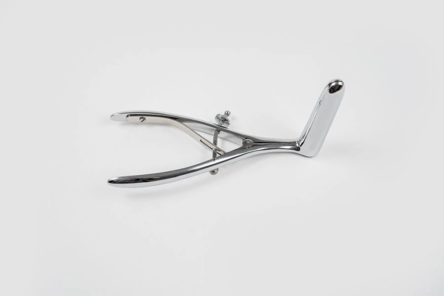 Rectangular Double-Leaf Rectal Mirror with Solid Blades VZ-3-61