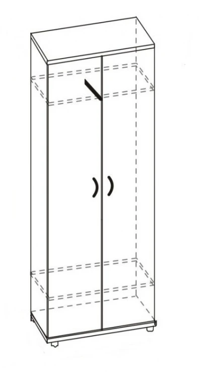 Metal Clothing Wardrobe for Storage