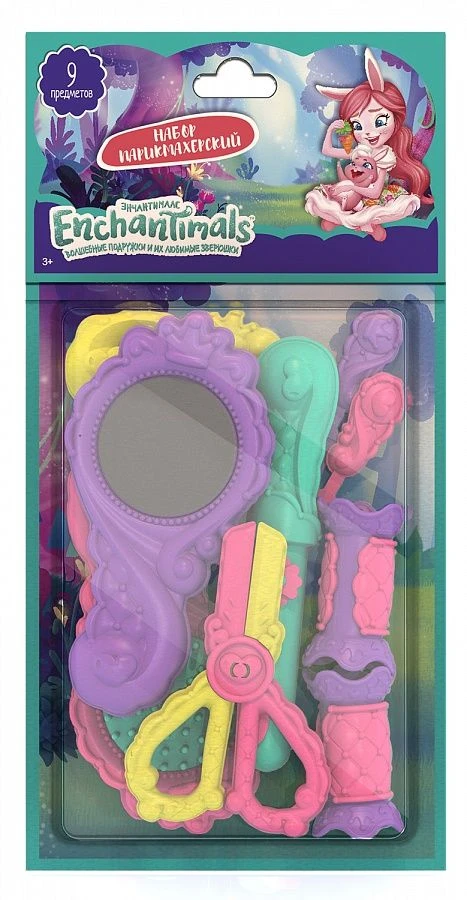 Enchantimals Hairdressing Set (9 Pieces in Blister)